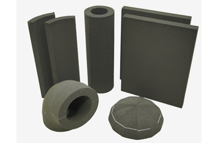 Foamed glass product